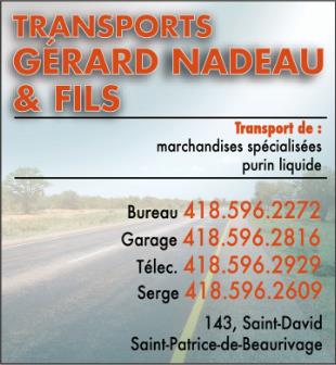 Transport Gérard Nadeau